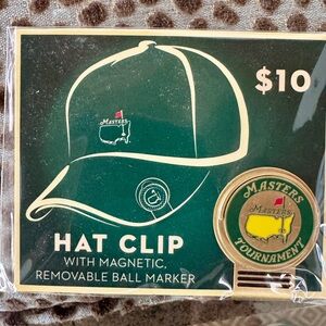 Masters Golf Hat Clip NWT